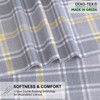RUVANTI Flannel Sheets King Size 6 Pcs - 100% Cotton