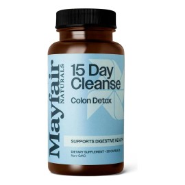 Colon Cleanse Detox with Probiotics & Aloe - American Standard, Flavorless (60 Vegan Capsules) ✨🌱 digestivehealth