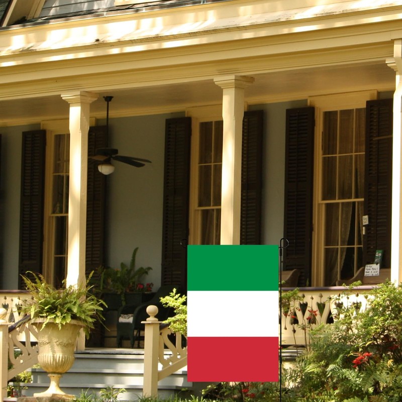 Italian Flag Small Mini Italy Garden Flags 12x18 Double Sided