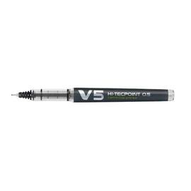 Pilot V5 Refillable Liquid Ink (Pack of 12 Black Begreen, Fine Point)
