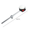 Drum Beater Hammer Metal Handle Round White Felt Head Perfect