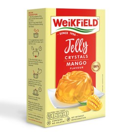 WeiKFiELD Jelly Crystals, Mango, 90g Carton