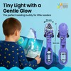 Gifts for Readers & Writers Bookmark Reading Light Robot Purple