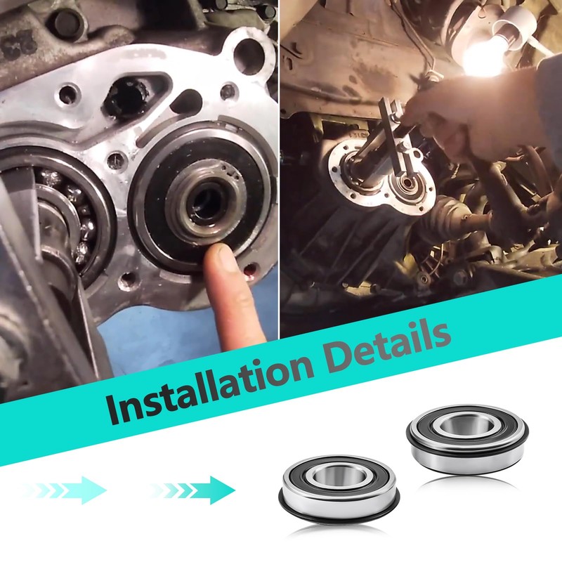2PCS Transmission Input Shaft Bearing Set Compatible with Patriot (MK74)