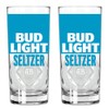 Bud Light Seltzer Glasses - Set of 2