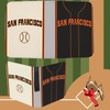 Baseball Card Binder with Sleeves 900 Pocket, San Francisco Baseball