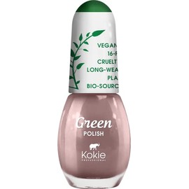 Kokie Cosmetics Vegan, Plant Based, Cruelty Free Nail Lacquer, Green Polish (Coffee Break GP46)