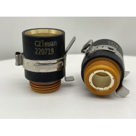CZlewan 2Pcs 220719 Retaining Cap Ohmic for Hypertherm PMX45 Plasma Cutting Torch Consumables