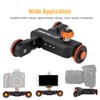 YELANGU L4X Mini Motorized Electric Track Slider Motor Dolly Truck