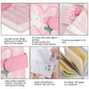 2Sets A6 Magnetic Buckle Notebook Binder Cute Bunny Pattern Daily