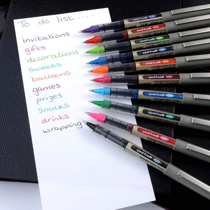 Uni-Ball EYE UB-157 Rollerball Pen 0.7mm Ball [Pack of 10]