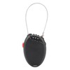 Retractable Cable Locks for Luggage, 3 Digit Combination Padlock Lock