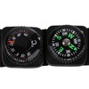 2PCS Mini Compass, 2 in 1 Mini Compass with Split