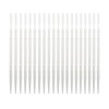 LBY Plastic Toothpicks, Interdental Toothpicks with Brush and Flat Rhombus
