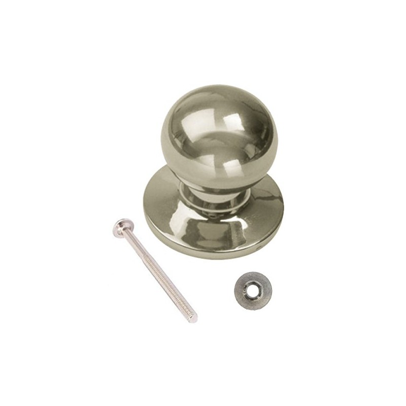 Bala Dummy Door Knob -Polished Stainless Steel by Discount Hardware
