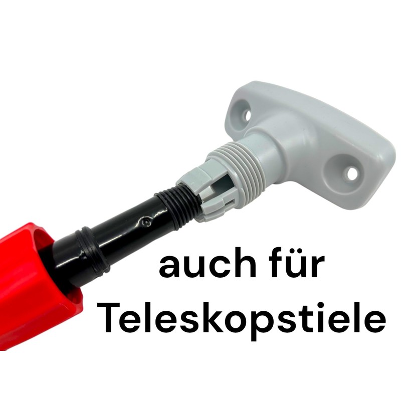 Replacement Parts Broom Attachment Accessories Assembly Repair Telescopic Handle Metal