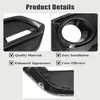 FZJDSD 1Pc Fog Light Cover Set Compatible with Honda Civic