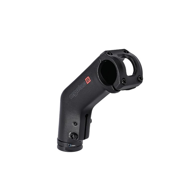 ergotec High Barracuda i28.6/110/31.8 mm 45° Fixed Shaft Black