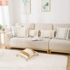 decorUhome Boho Khaki Cushion Covers 45x45cm Set of 2, Decorative