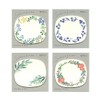 Tsukesen Paper Transparent Flower Pattern 19080006 Stylish Elegant Message