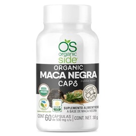 MACA NEGRA ORGÁNICA - 60 CAPSULAS - USDA