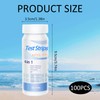 Pack of 100 Pool Test Strips, 6 in 1 Water