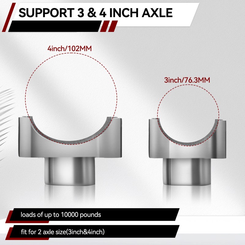 Unbranded USA NEW Universal Bottle Jack Axle Adapter Lifting Saddle
