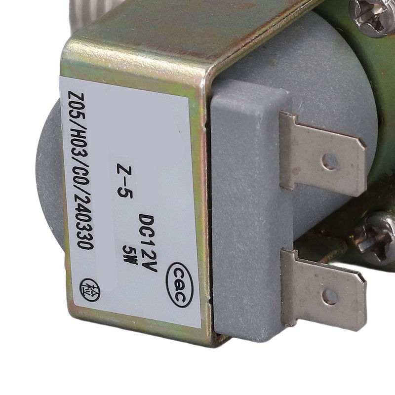 G1/2 Water Inlet Solenoid Valve Anti Backflow Removable Filter Screen