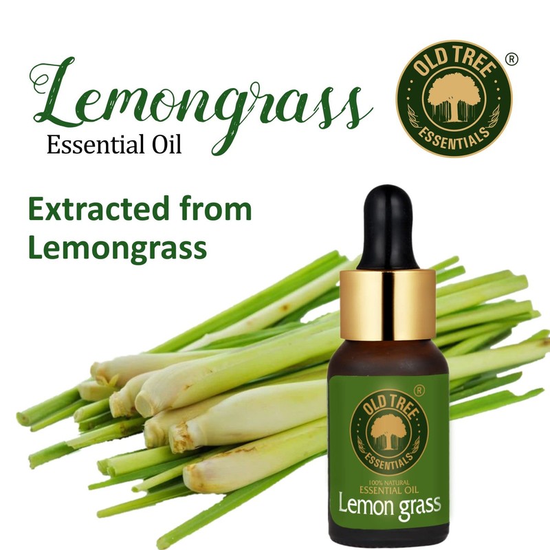 Old Tree Lemongrass Essential Oil, 15 ml