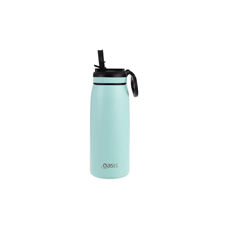 Oasis Stainless Steel Double Wall Insulated Sports Bottle W/Sipper 780Ml