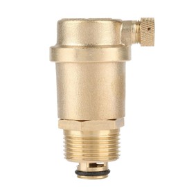 Automatic Air Vent Valve, 3/4" Brass DN20 Automatic Float Valve Air Release Valve Air Bleeder Valve for Solar Water Heater Pressure Relief Valve