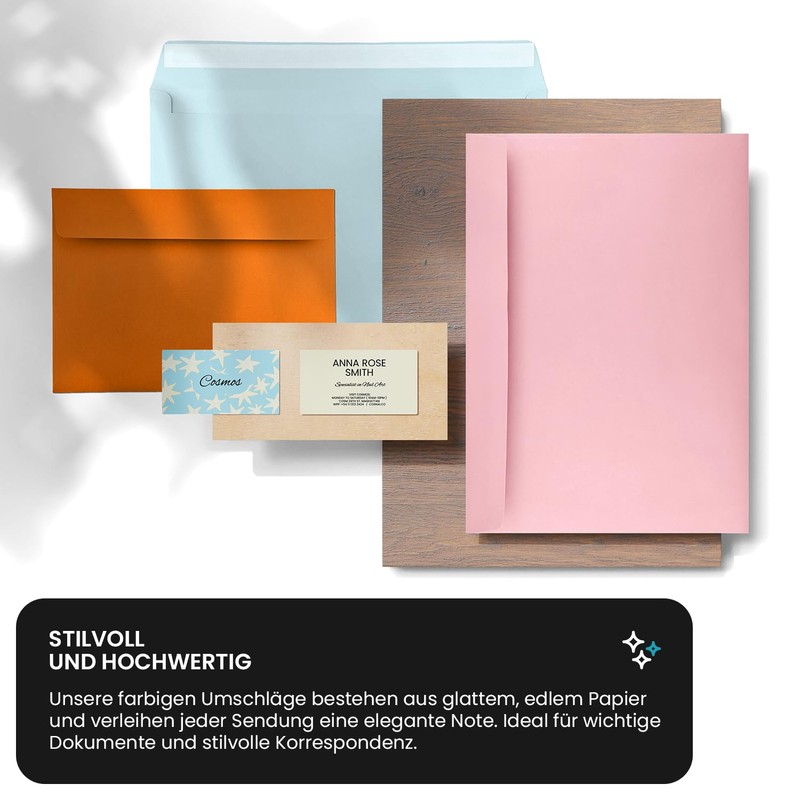 Netuno 10 Envelopes White DIN C4 22.9 x 32.4 cm