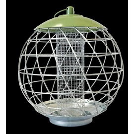 Johnston & Jeff Miami Squirrel Proof Peanut Feeder 25cm Metal Wild Bird Feeder