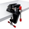 Bestgle Mini Table Clamp, Adjustable Work Bench Vise Portable Tabletop