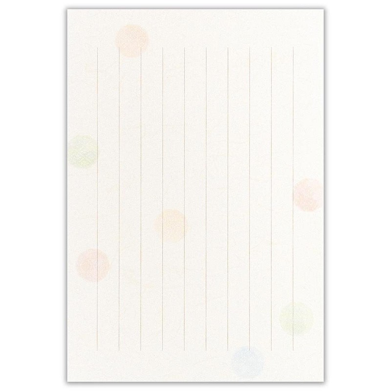 Yoshino Rainbow Mari Stationery & Envelopes Set | 2 Patterns