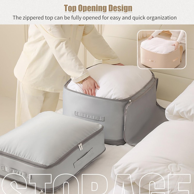 Large Ultra Space Saving Self Compression Organizer, 2024 New Portable