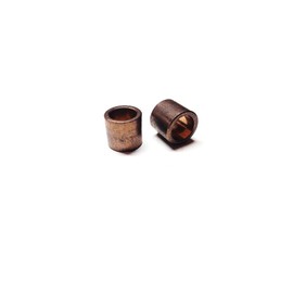 American Bronze, 1/2 x 11-16 x 5/8 Sleeve Bearing, Bronze Bushing Flange, Made in The USA
