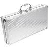 SUPVOX Aluminum Alloy Tool Box Portable Hard Shell Briefcase with