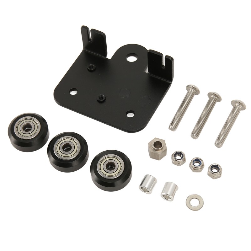 3D Extruder Back Support Plate with Pulley Extruding Backplate for