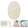 NOLITOY 3pcs Exfoliating Loofah Pads for Bath Scrubbers Loofah Scrubber
