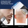 Electric Foil Shaver Rechargeable Bald Head Beard Trimmer LCD Mustache