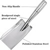 Garden Shovel Hand Trowel, Heavy Duty Stainless Steel Garden Tools,