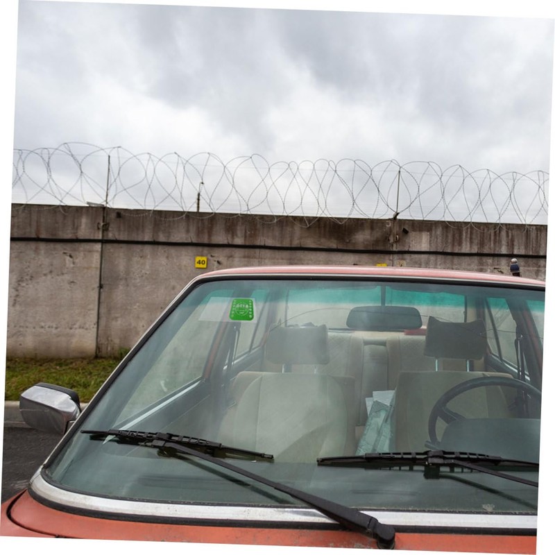 Ciieeo 5Pcs Clear Static Cling Windshield Film for Car Easy