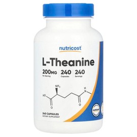 Nutricost L-Theanine, 200 mg, 240 Capsules