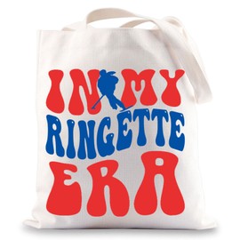 JNIAP Ringette Tote Bag Ringette Lover Gifts Ringette Coach Gifts Ringette Player Tote Bag In My Ringette Era Gifts, Ringette Tb, Large