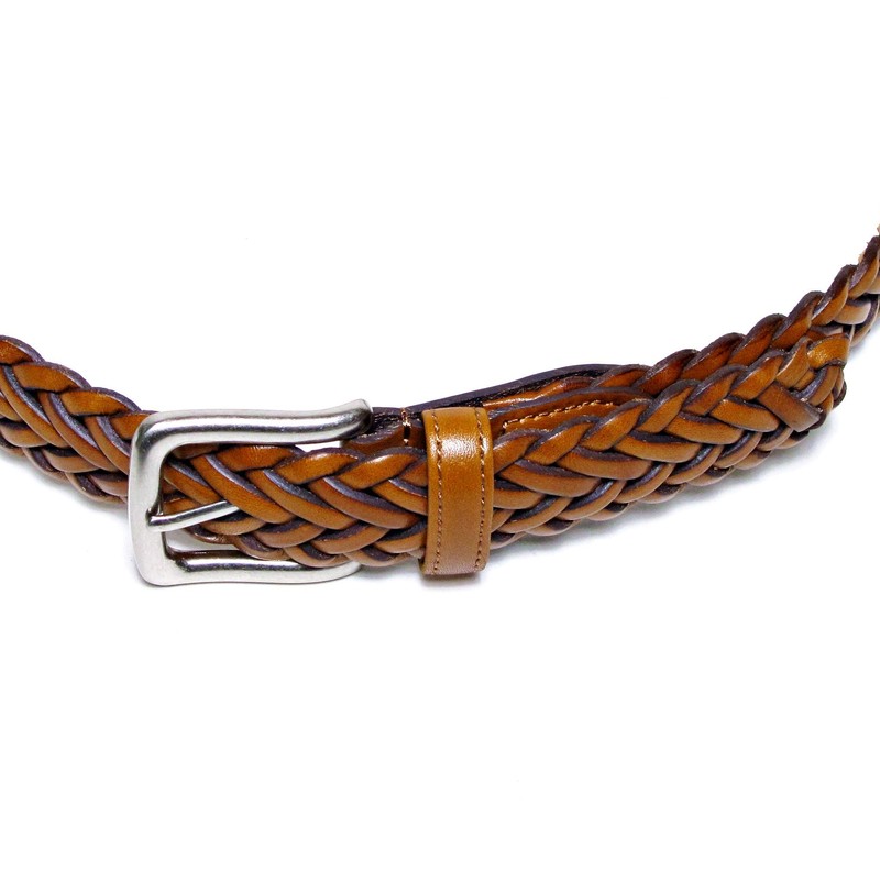 KIETH KE21266-34 Men's Camel Mesh Belt, Leather, Reliable Quality, Created