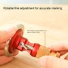 Wheel Marking Gauge High Accuracy Knob Adjustment Portable Wheel Scriber
