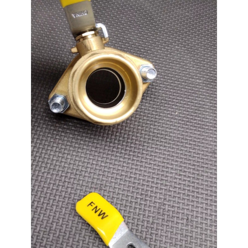 FNW Figure 475 Ball Valve Full Port Sweat 400# Brass