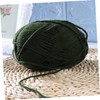 SEWACC Milk Cotton Yarn Soft Army Green Chunky Knitting Yarn