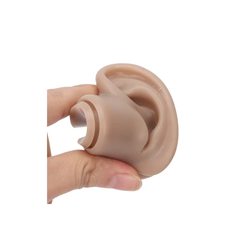 Tres pares de moldes de silicona para orejas con soportes